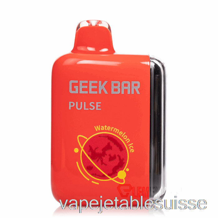 Vape Suisse Geek Bar Pulse 15000 Glace Pastèque Jetable